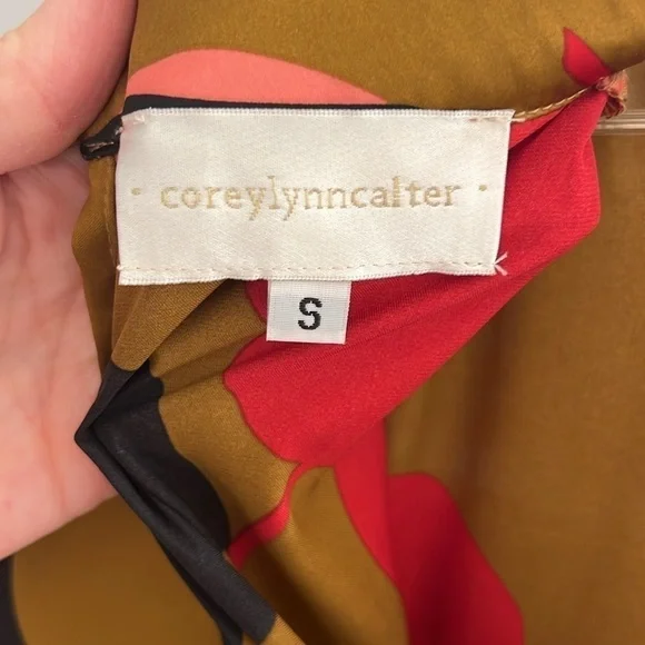 Anthropologie Corey Lynn Calter Gianna Tiered Maxi Dress. Size Small. - Picture 8 of 8